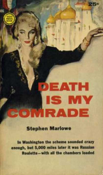 Gold Medal Books - Death Is My Comrade - Stephen Marlowe