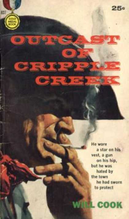 Gold Medal Books - Outcast of Cripple Creek - Will Cook