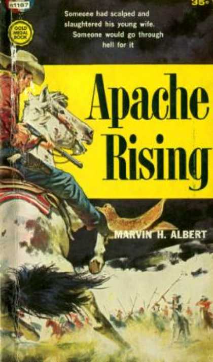Gold Medal Books - Apache Rising - Marvin H. Albert