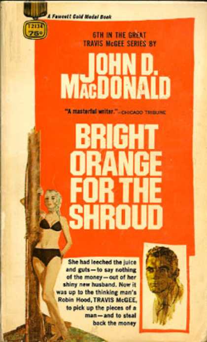 Gold Medal Books - Bright Orange for the Shroud