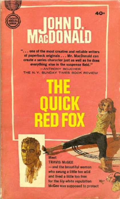 Gold Medal Books - The Quick Red Fox (gold Medal D1610) - John D. Macdonald