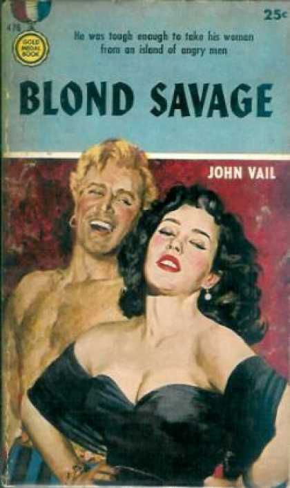 Gold Medal Books - Blond Savage