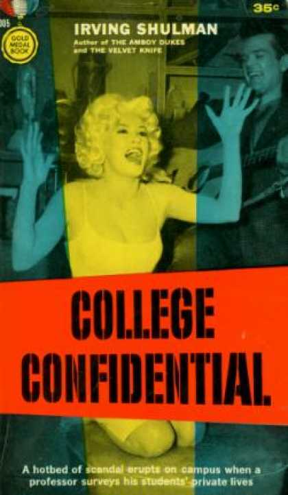 Gold Medal Books - College Confidential - Irving Shulman