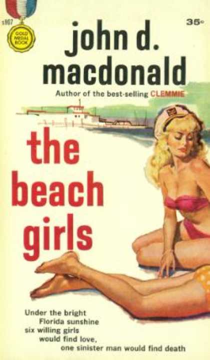 Gold Medal Books - The Beach Girls - John D. Macdonald