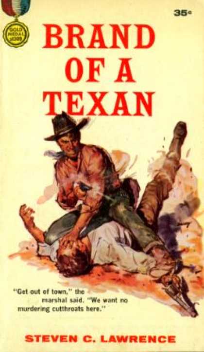 Gold Medal Books - Brand of a Texan