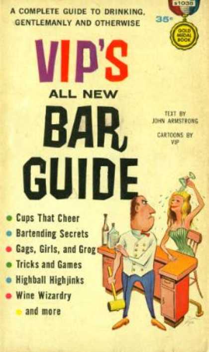 Gold Medal Books - Vip's All New Bar Guide - John Armstrong