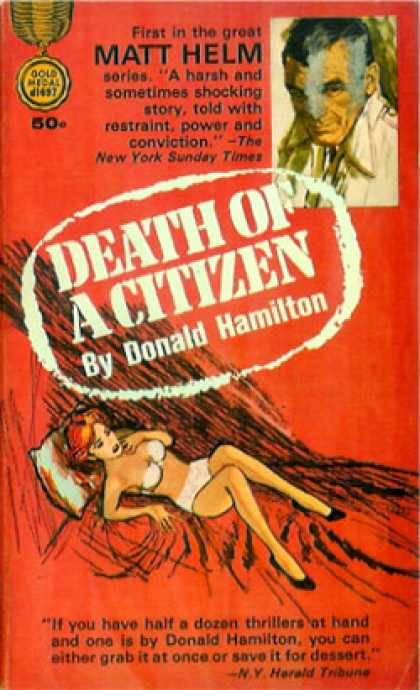 Gold Medal Books - Death of a Citizen