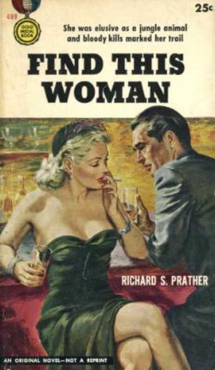 Gold Medal Books - Find This Woman (gold Medal #489) - Richard S. Prather