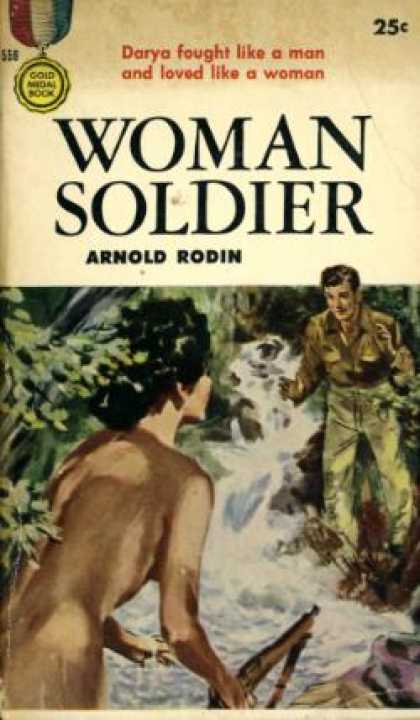 Gold Medal Books - Woman Soldier - Arnold Rodin