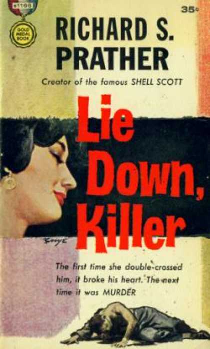 Gold Medal Books - Lie Down, Killer - Richard S. Prather