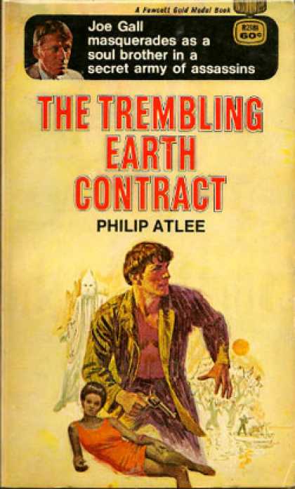 Gold Medal Books - The Trembling Earth Contract - Philip Atlee
