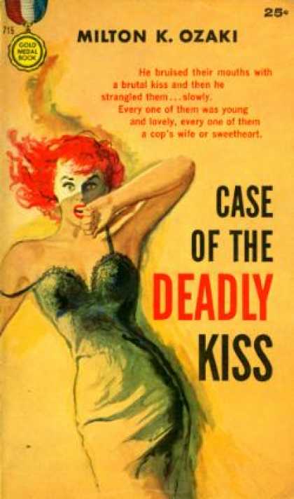 Gold Medal Books - Case of the Deadly Kiss - Milton K. Ozaki
