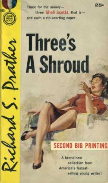 Gold Medal Books - Three's a Shroud
