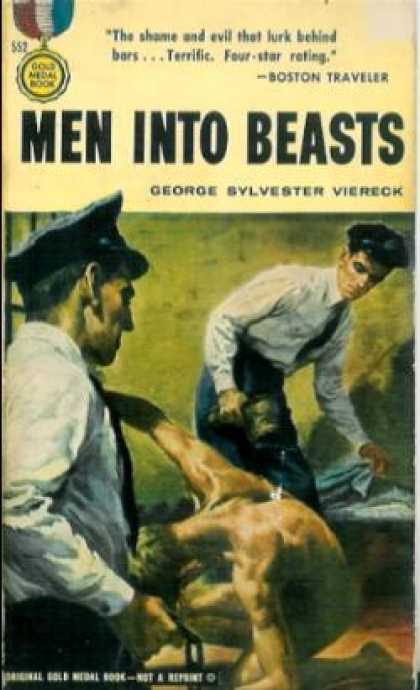 Gold Medal Books - Men Into Beasts - George Sylvester Viereck