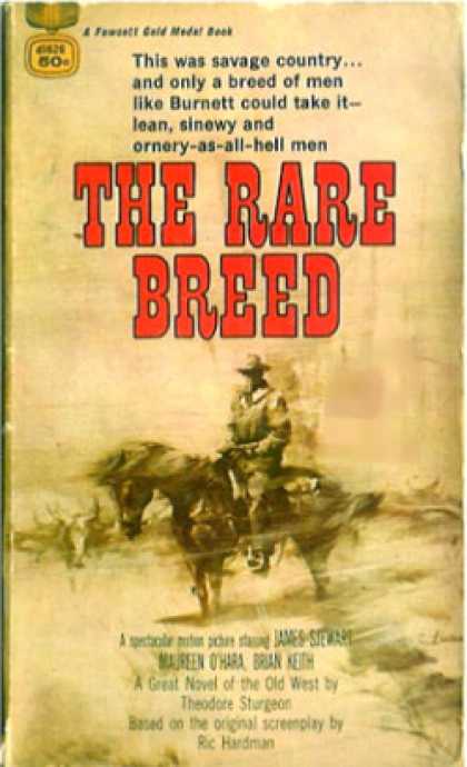 Gold Medal Books - Rare Breed, the - Theodore Sturgeon