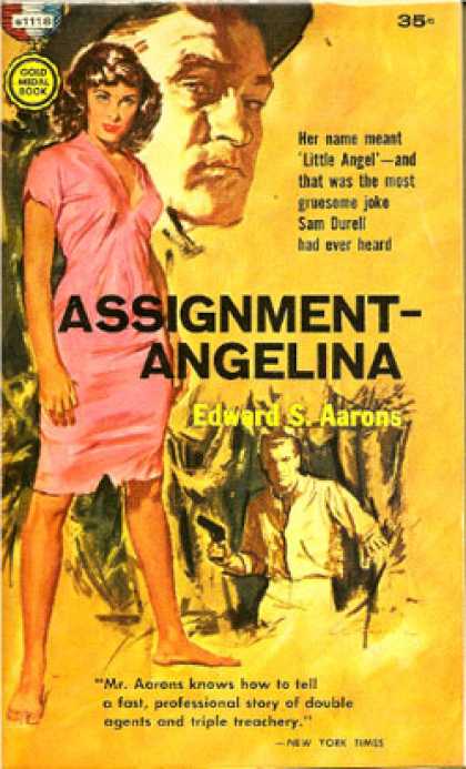 Gold Medal Books - Assignment Angelina - Edward S. Aarons