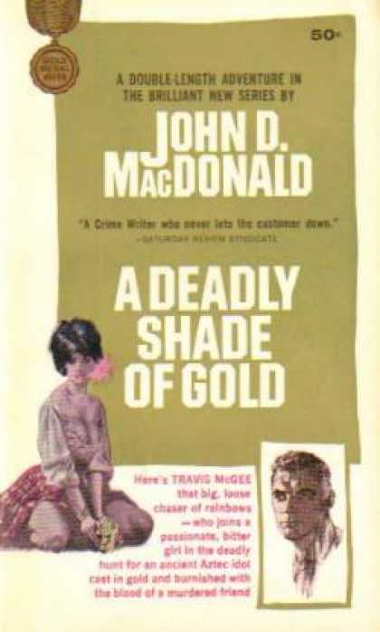 Gold Medal Books - A Deadly Shade of Gold - John D. Macdonald