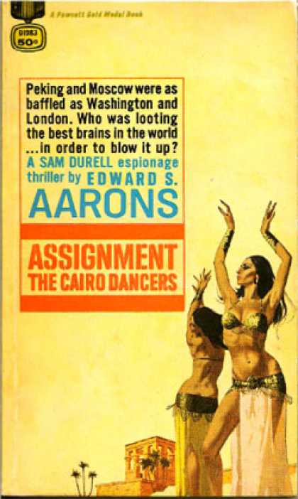 Gold Medal Books - Assignment the Cairo Dancers - Edward S. Aarons
