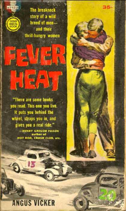 Gold Medal Books - Fever Heat - Augus Vicker