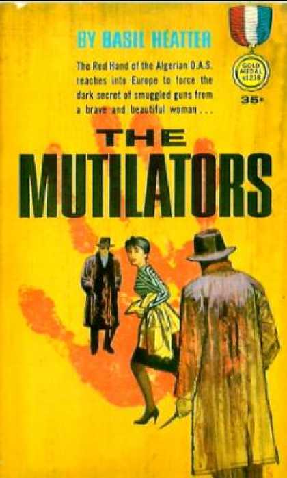Gold Medal Books - The Mutilators - Basil Heatter