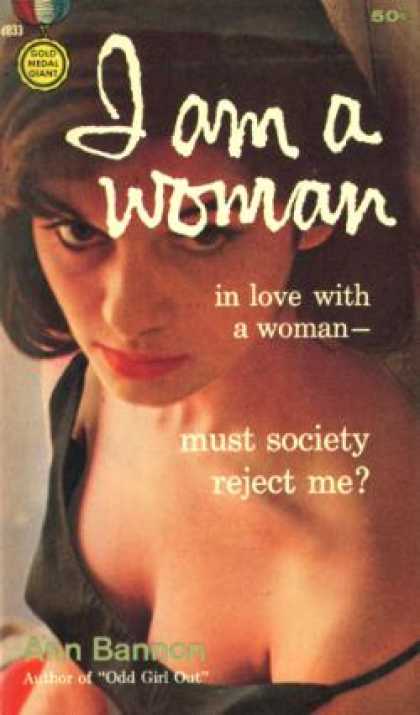 Gold Medal Books - *signed* I Am a Woman; In Love With a Woman-must Society Reject Me? Gold Medal #