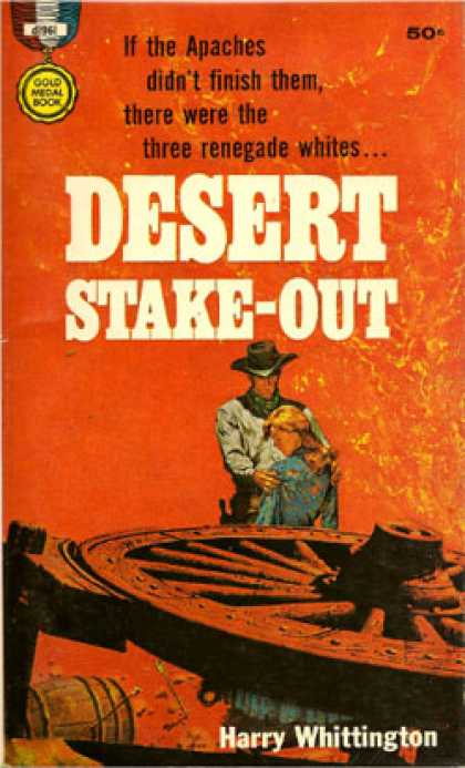 Gold Medal Books - Desert Stake-out - Harry Whittington