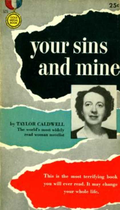 Gold Medal Books - Your Sins and Mine