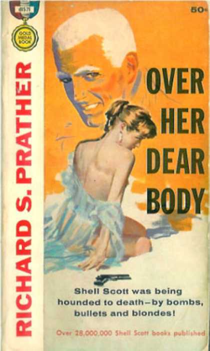 Gold Medal Books - Over her dear body - Richard S. Prather