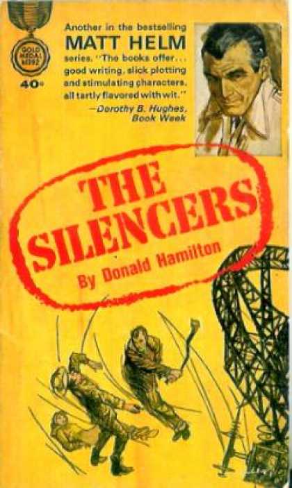 Gold Medal Books - The Silencers - Donald Hamilton