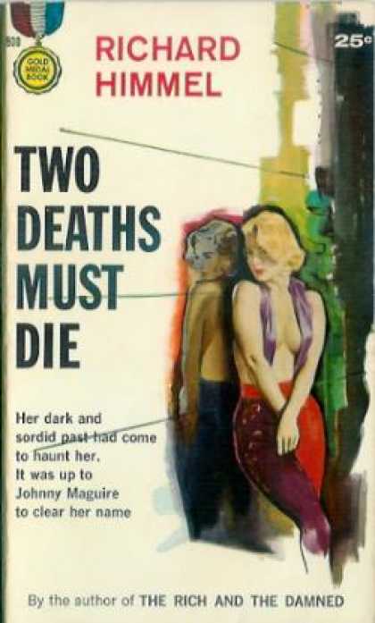 Gold Medal Books - Two Deaths Must Die - Richard Himmel