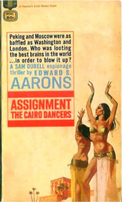 Gold Medal Books - Assignment the Cairo Dancers - Edward S. Aarons
