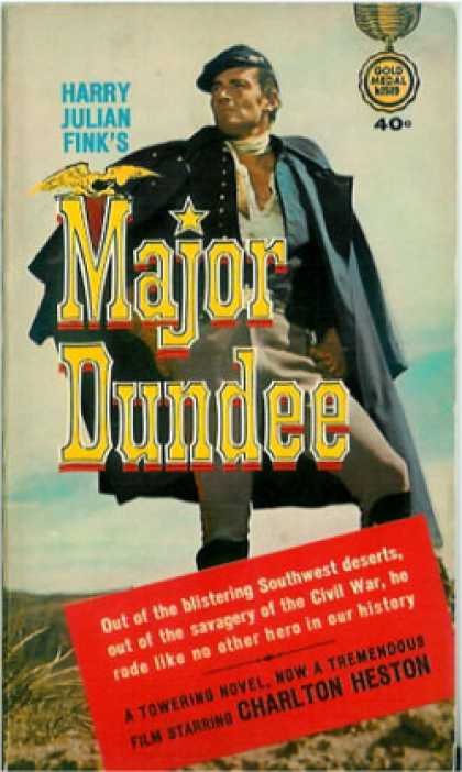 Gold Medal Books - Major Dundee - Harry Julian