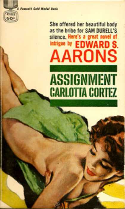 Gold Medal Books - Assignment Carlotta Cortez - Edward S. Aarons