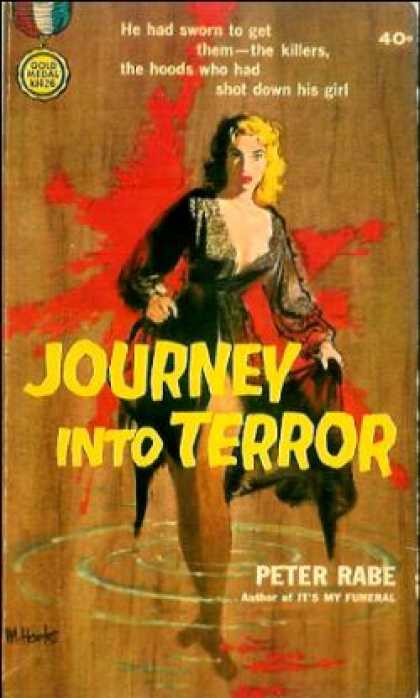 Gold Medal Books - Journey Into Terror - Peter Rabe
