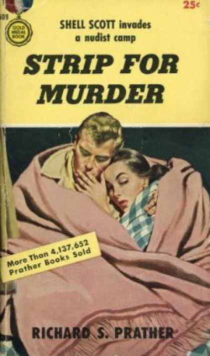 Gold Medal Books - Strip for Murder