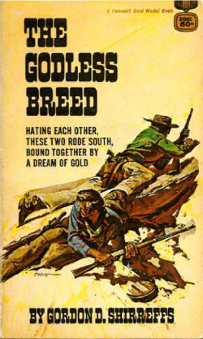 Gold Medal Books - The Godless Breed - Gordon D. Shirreffs