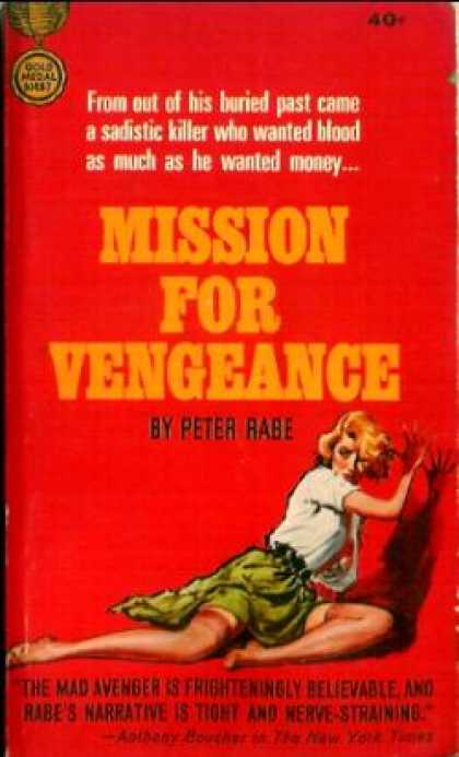 Gold Medal Books - Mission for Vengeance