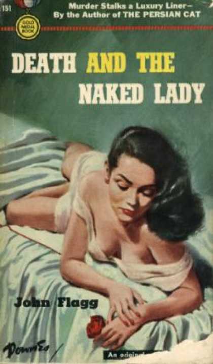 Gold Medal Books - Death and the Naked Lady, - John Gearon