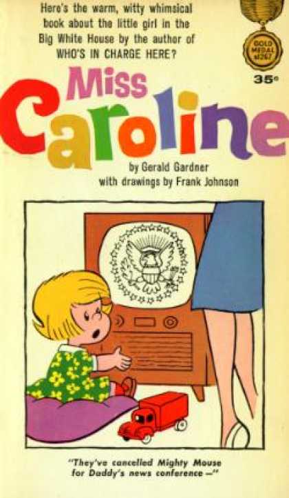 Gold Medal Books - Miss Caroline, - Gerald C Gardner