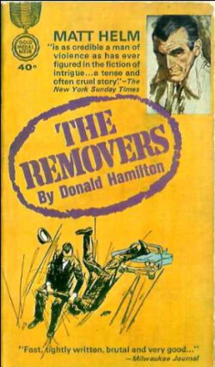 Gold Medal Books - The Removers - Donald Hamilton