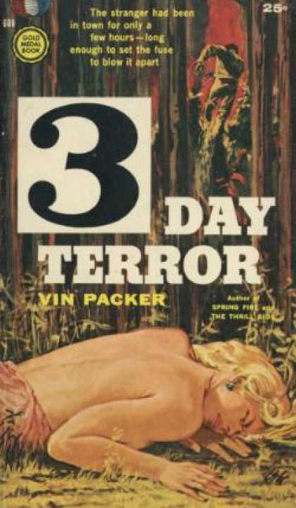 Gold Medal Books - 3 Day Terror - Vin Packer