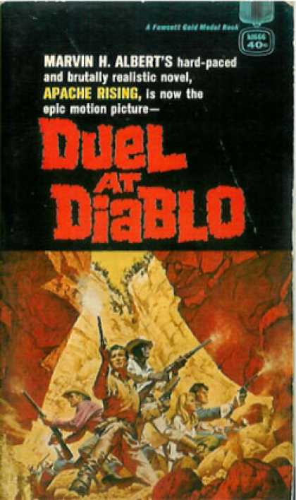 Gold Medal Books - Duel at Diablo - Movie Poster - 11 X 17