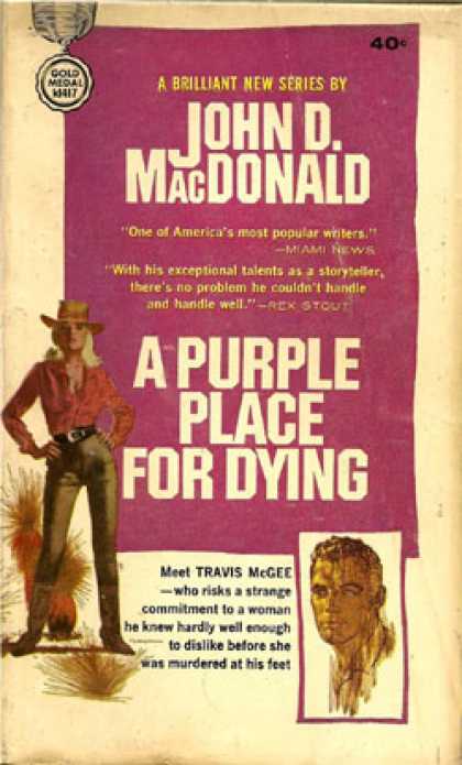Gold Medal Books - A Purple Place for Dying