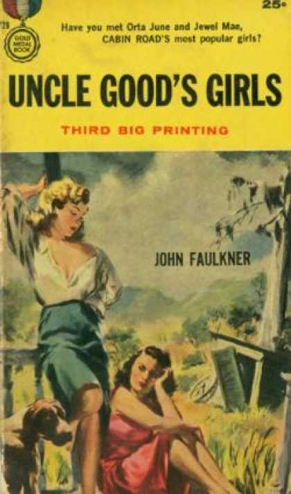 Gold Medal Books - Uncle Goods Girls - John Faulkner