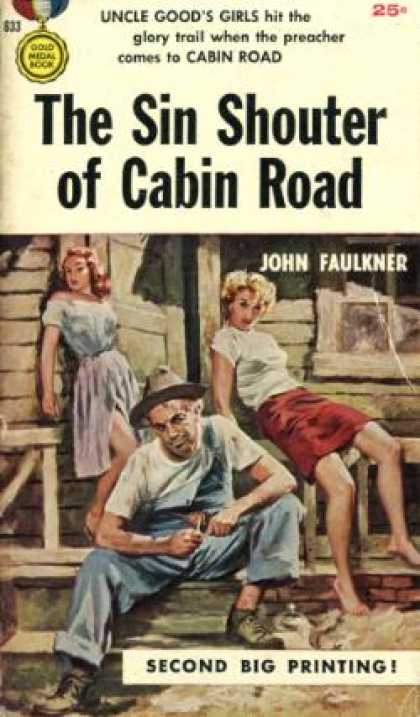 Gold Medal Books - The Sin Shouter of Cabin Road: An Original Gold Medal Novel - John Faulkner