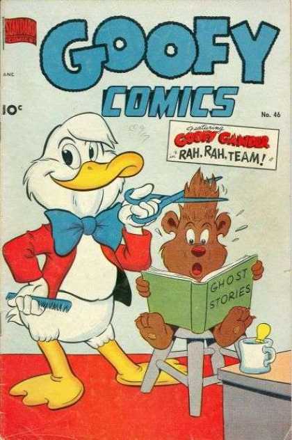 Goofy Comics 46 - Ghost Stories - Duck - Bear - Haircut - Sundard Comics