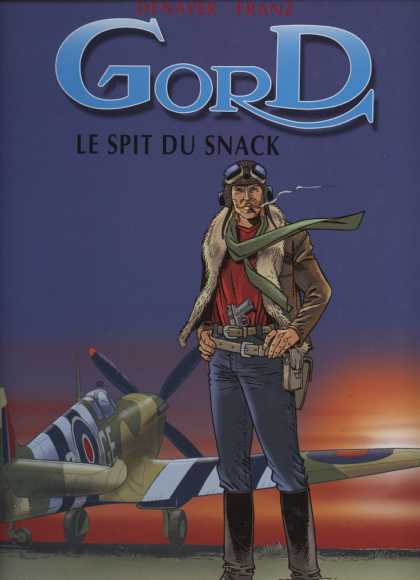 Gord 2 - Le Spit Du Snack - Airplane - Sunset - Gun - Person