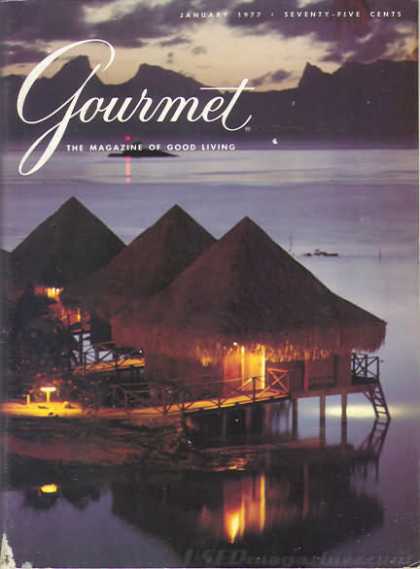 Gourmet - January 1977