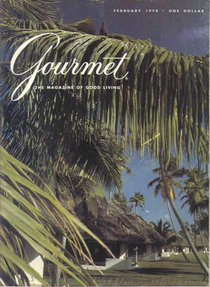 Gourmet - February 1978