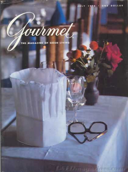 Gourmet - July 1978